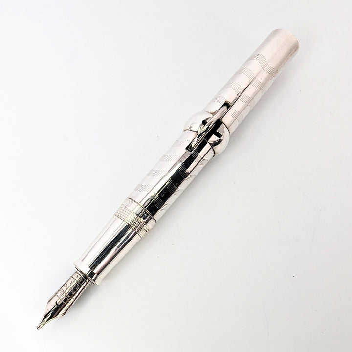 Conklin Silver Crescent Anniversary Edition Fountain Pen - Medium