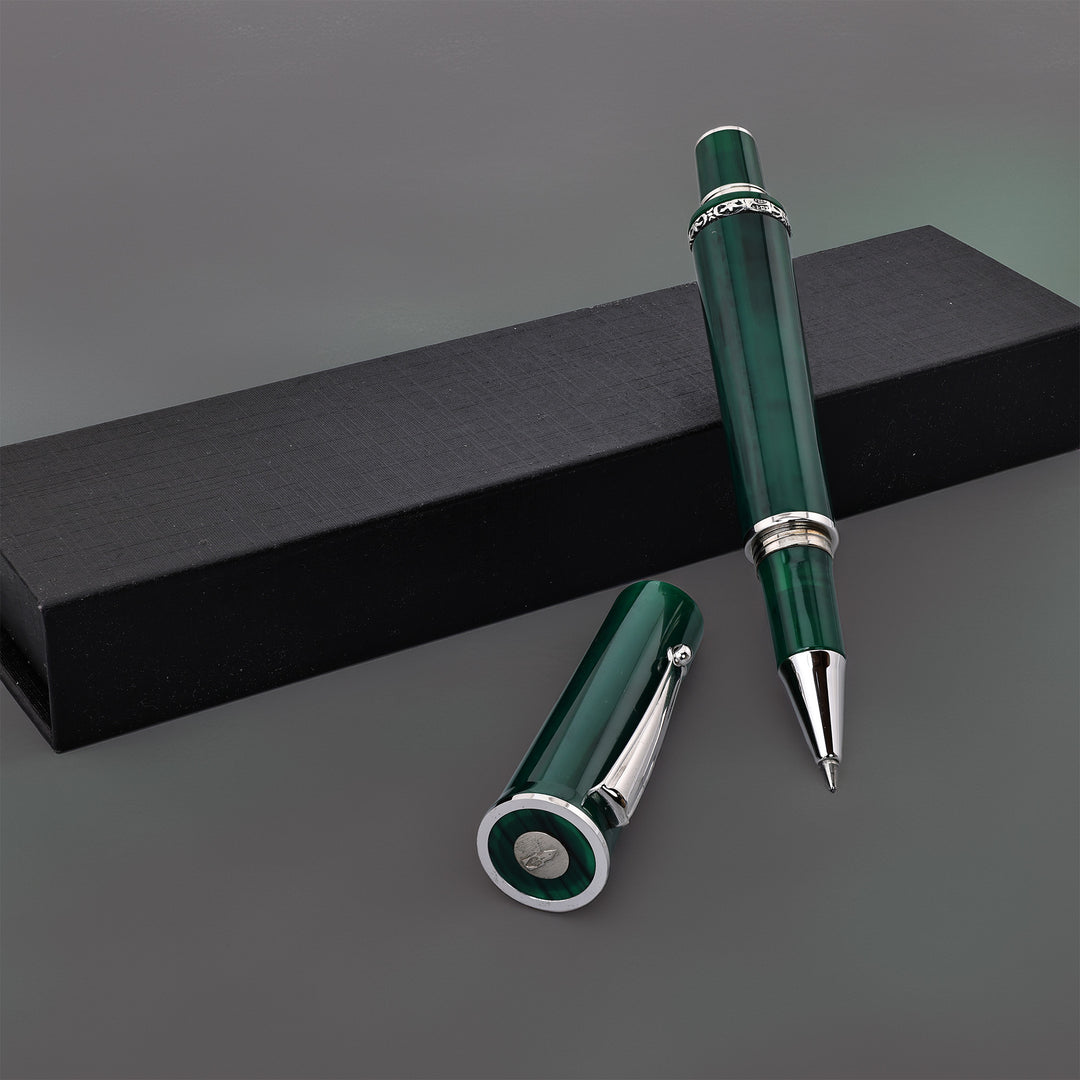 Delta Papillion Green Rollerball