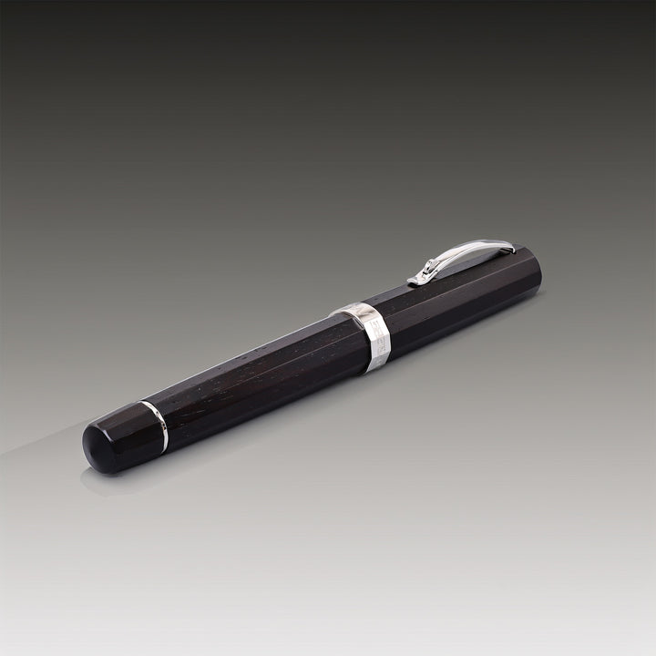 Omas Arte Italiana Art Deco Wood Fountain Pen (Rosewood)