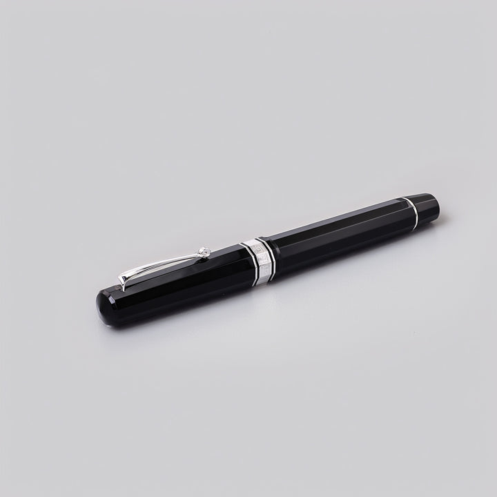Omas Paragon Black With Rhodium Trim