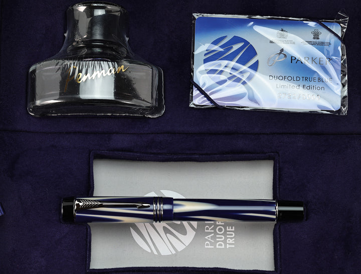 Parker Duofold True Blue Limited Edition Fountain Pen #2722