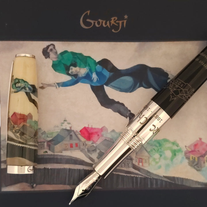Marc Chagall Fountain Pen by Gourji and Montegrappa