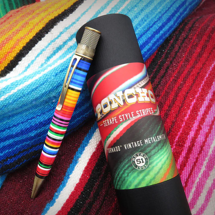 Tornado™ Vintage Metalsmith - Poncho Rollerball Pen