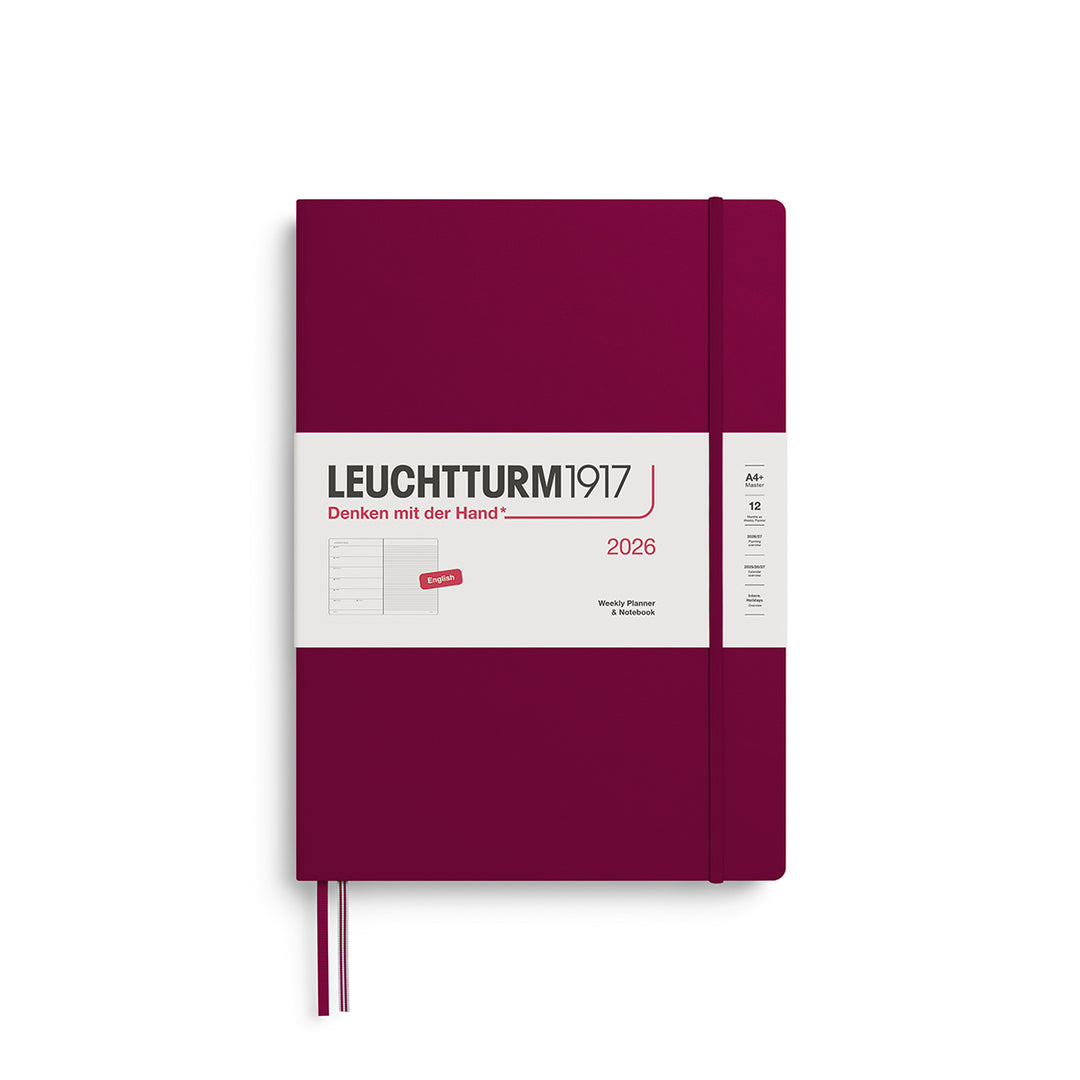 Leuchtturm Weekly Planner & Notebook 2026