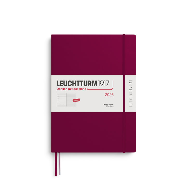 Leuchtturm Weekly Planner & Notebook 2026