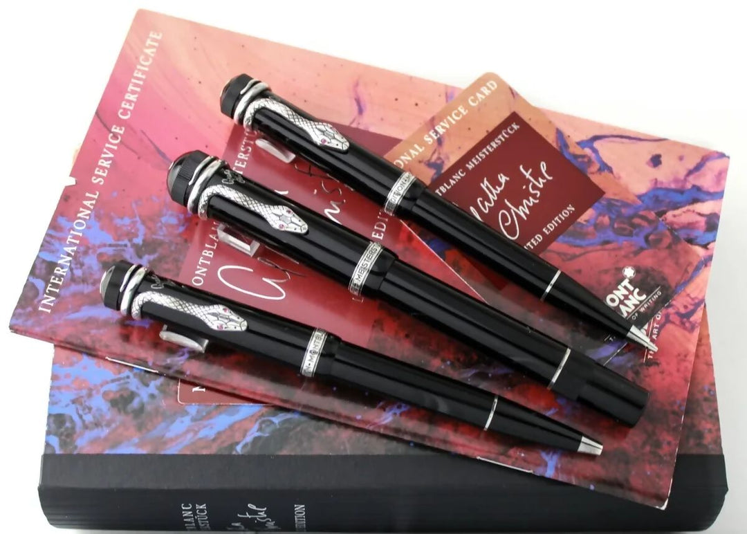 Montblanc Writers Edition Agatha Christie Limited Edition Set 1993