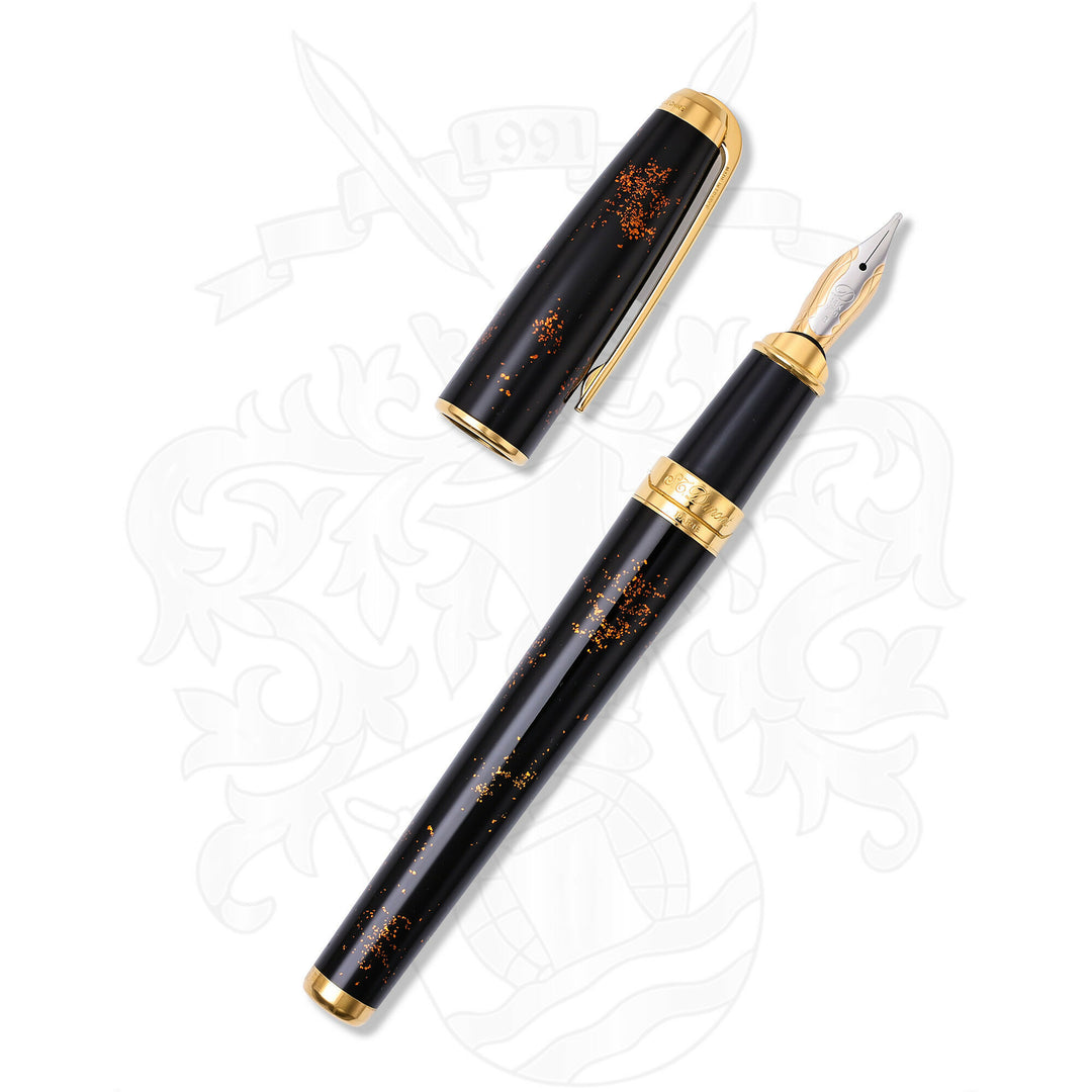 S.T. Dupont XL Olympio Gold Dust Foutain Pen
