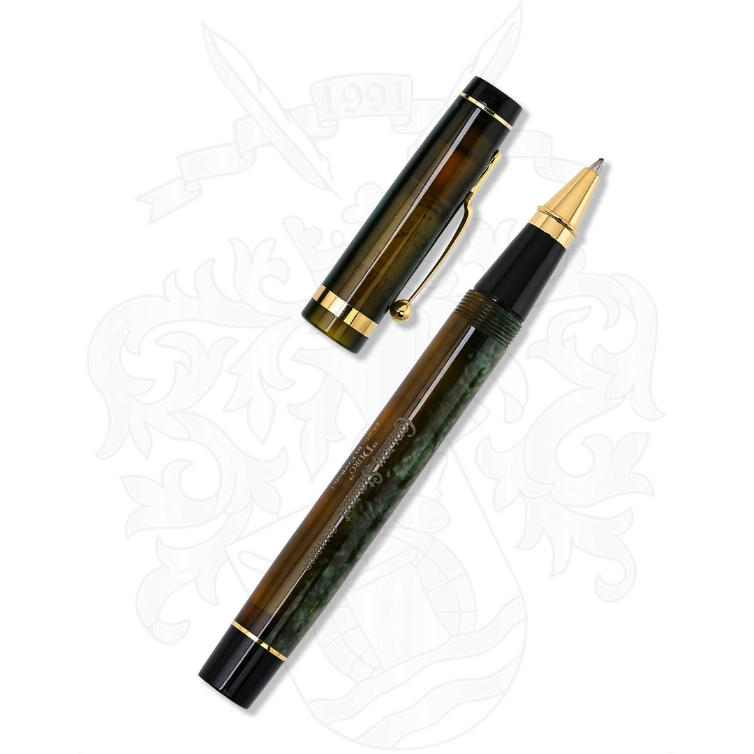 Conway Stewart Duro Green Marble Rollerball
