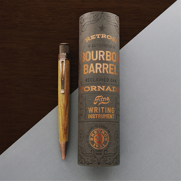 Tornado Woodworks Bourbon Barrel - Rollerball