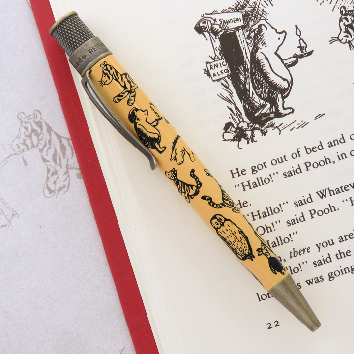 Retro 51 A.A. Milne The House at Pooh Corner Decorations by E.H. Shepard Tornado - Rollerball