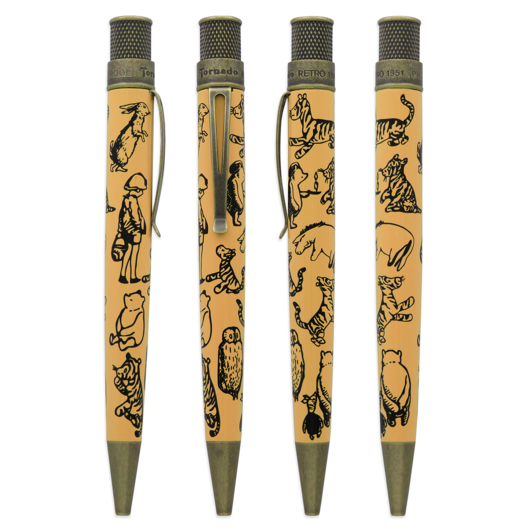 Retro 51 A.A. Milne The House at Pooh Corner Decorations by E.H. Shepard Tornado - Rollerball
