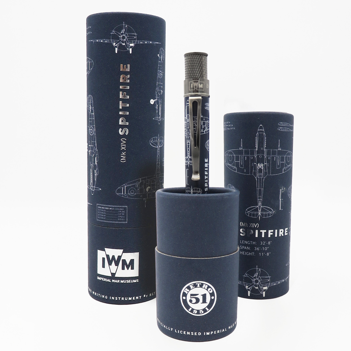 Retro 51 Imperial War Museums Spitfire Blueprint - Rollerball