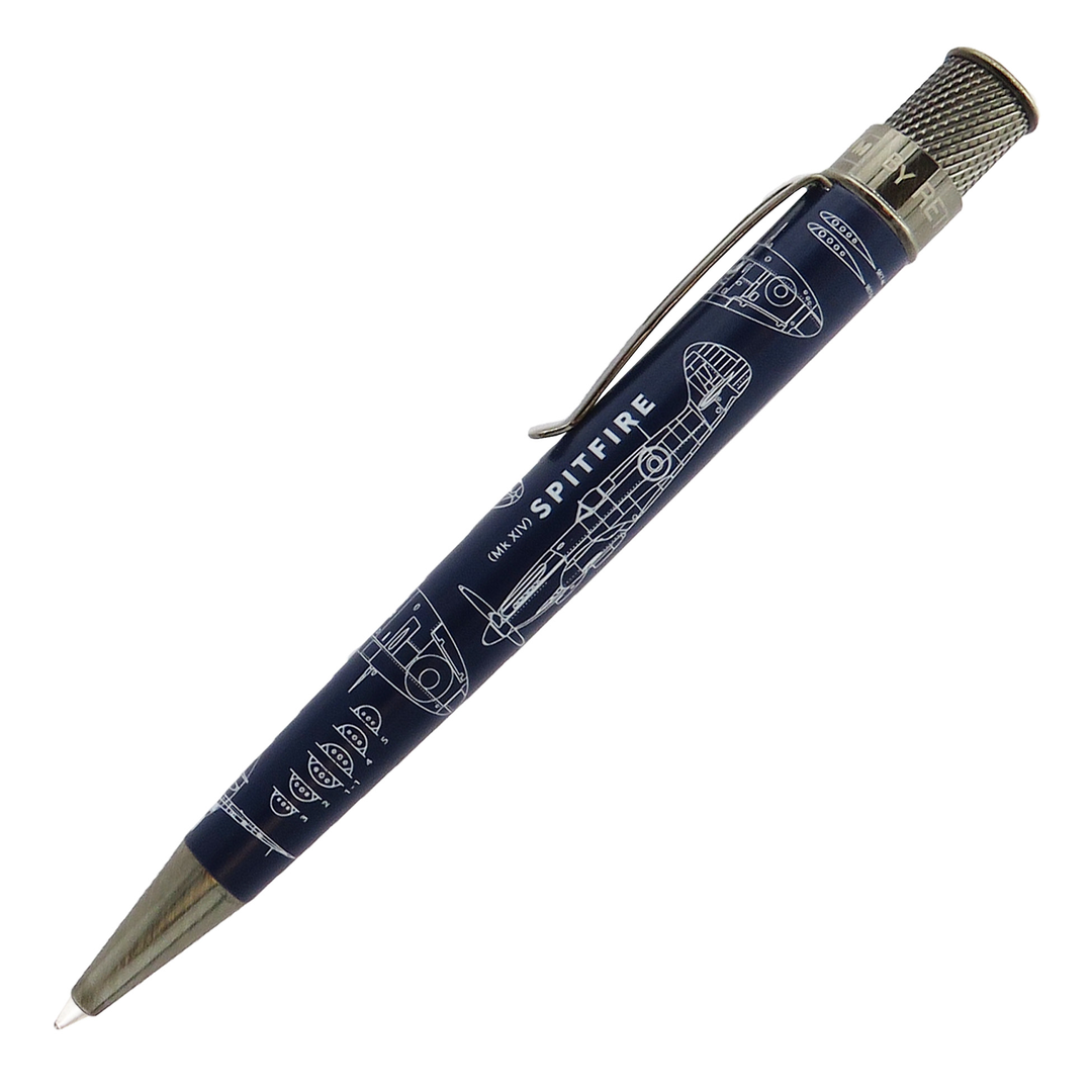 Retro 51 Imperial War Museums Spitfire Blueprint - Rollerball