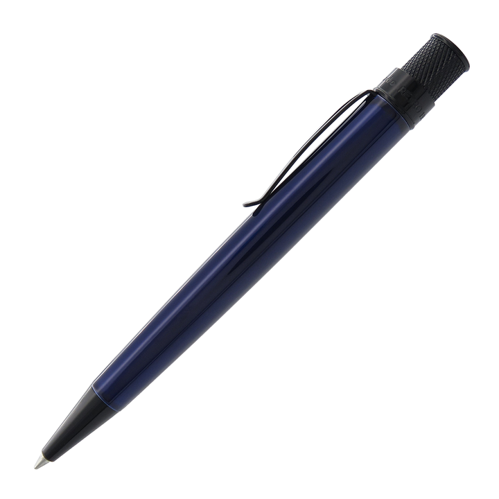 Retro 51 Tornado Stealth Blue Black  - Rollerball