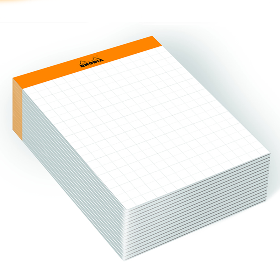 Rhodia No. 11 Memo Pad with Refillable Box (3 3/8 x 4 ½)