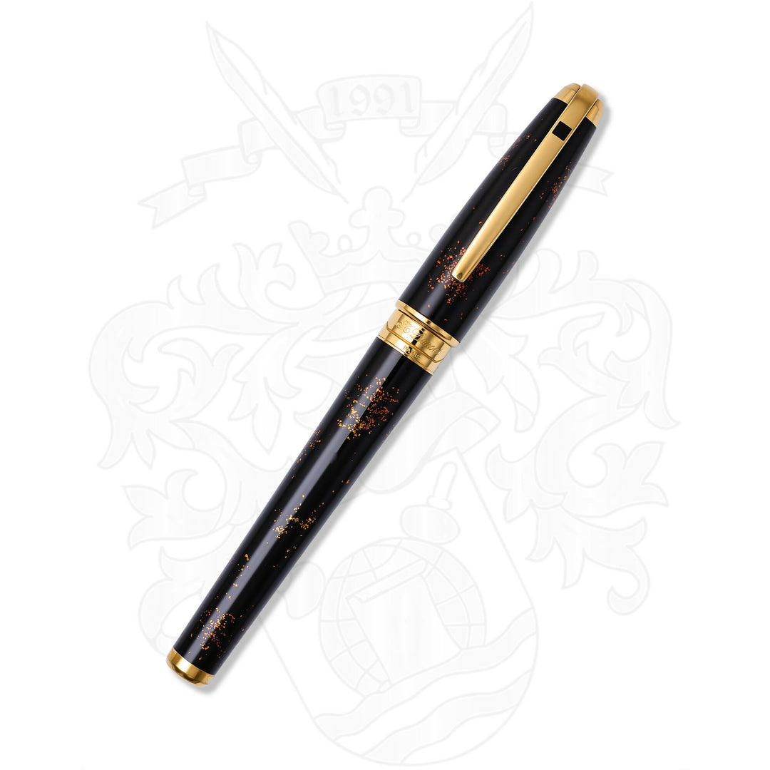 S.T. Dupont XL Olympio Gold Dust Foutain Pen