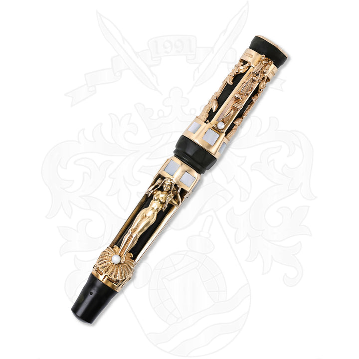 Montegrappa Limited Edition Aphrodite Fountain Pen in Solid Gold