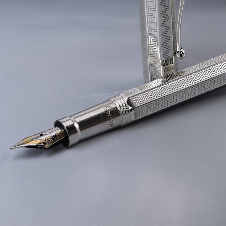 Montegrappa Reminiscence Sterling Silver Fountain Pen