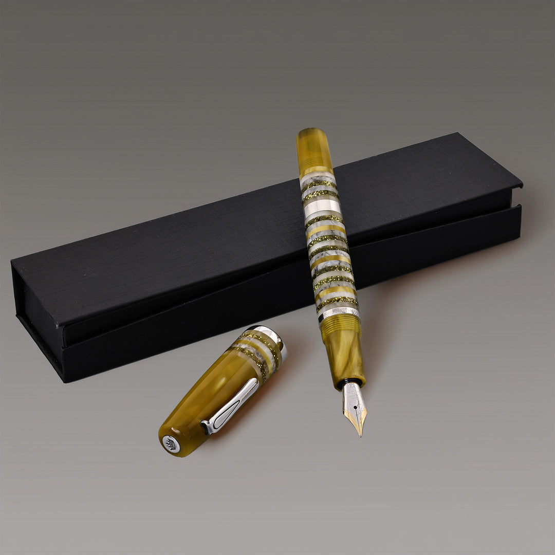 Krone Resonance Orvieto Green Fountain Pen