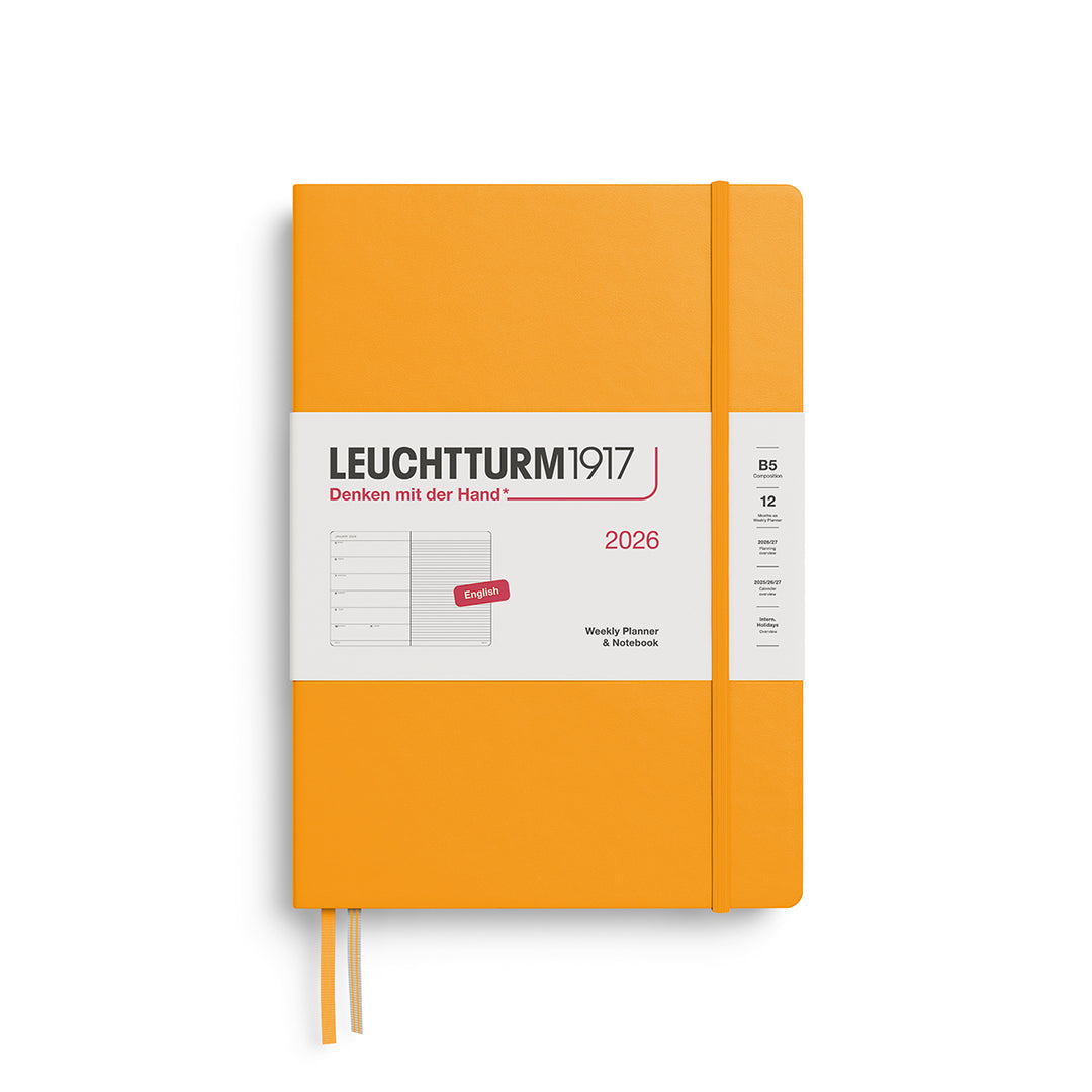 Leuchtturm Weekly Planner & Notebook 2026