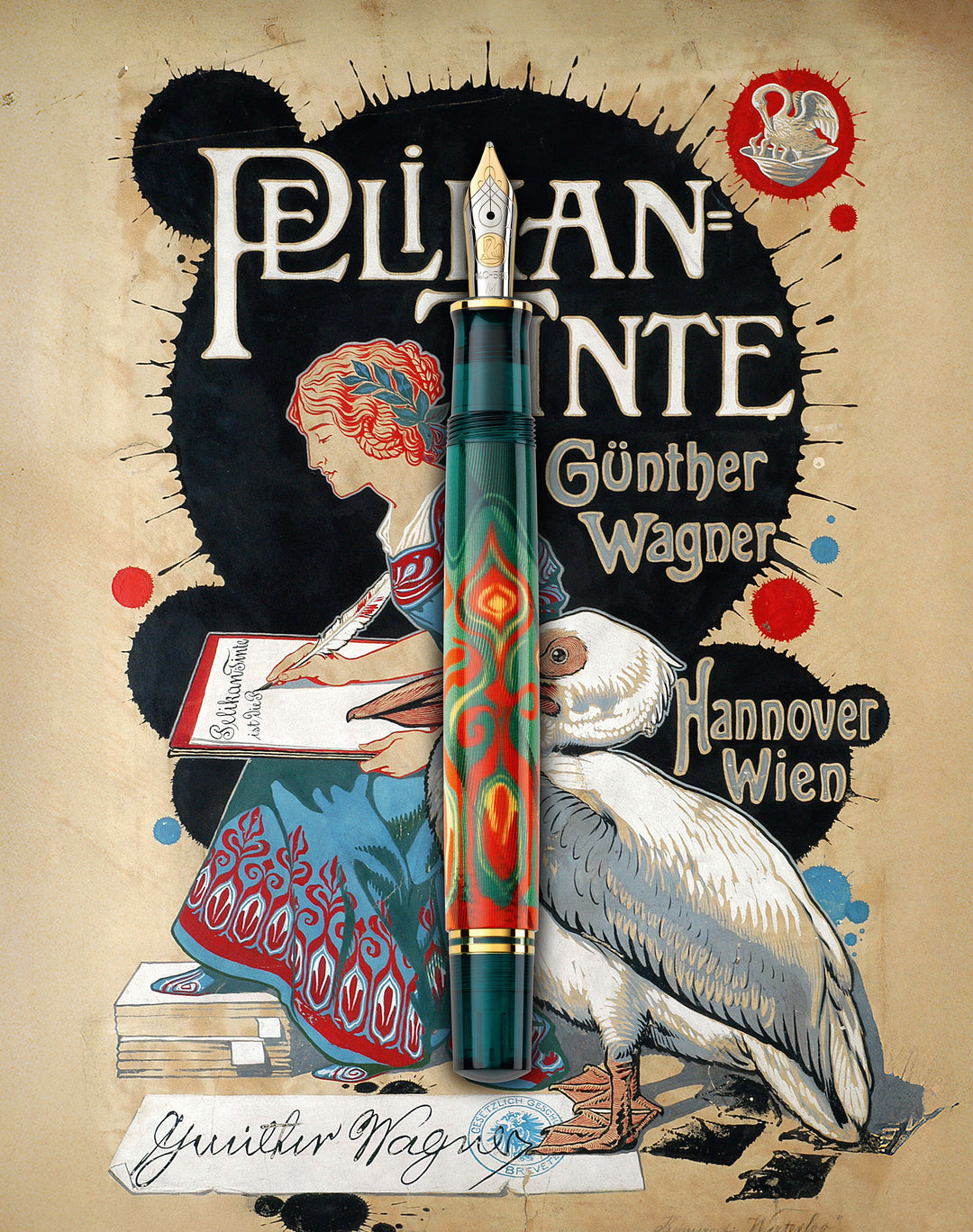 Pelikan Special Edition Souverän® M601 Art Collection Rudi Rother - Fountain Pen