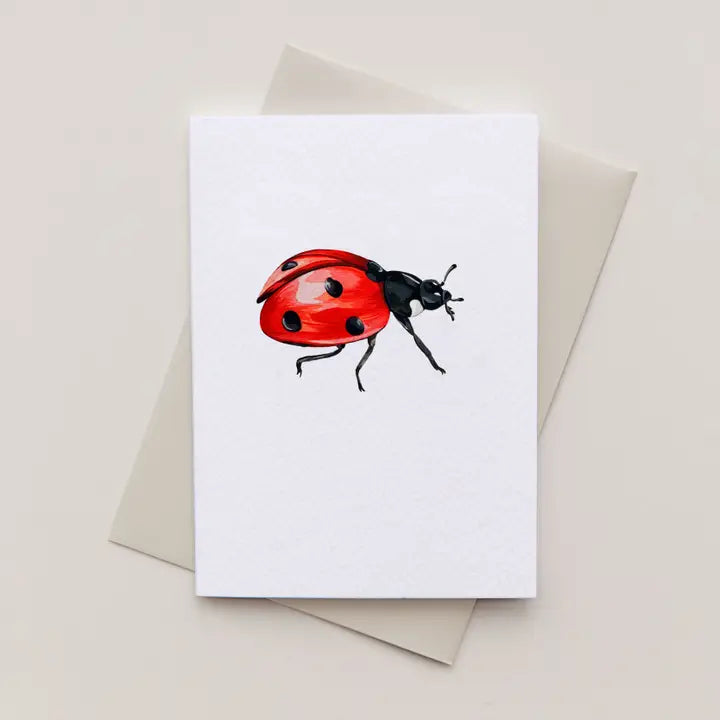 SB Greeting Card LadyBird