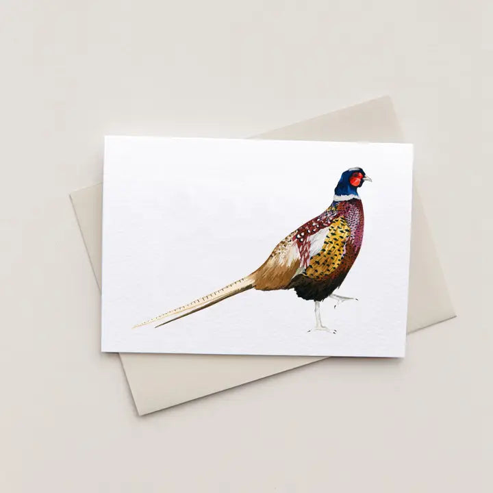 SB Greeting Card Pheasant