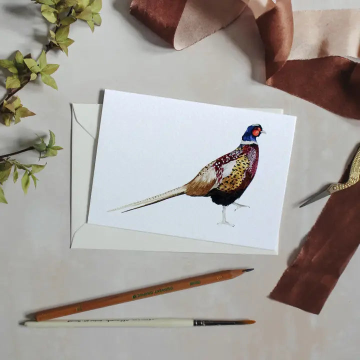 SB Greeting Card Pheasant