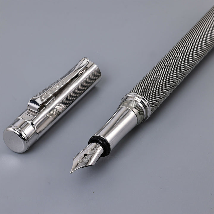 Caran d'Ache Silver Varius Ivanhoe Fountain Pen