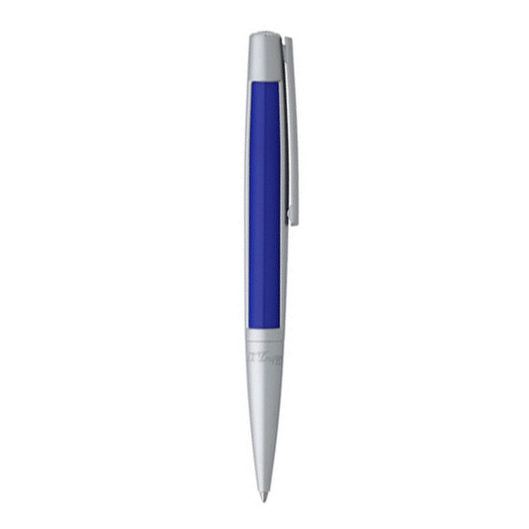 S.T. Dupont Défi Ballpoint Pen - Blue & Chrome