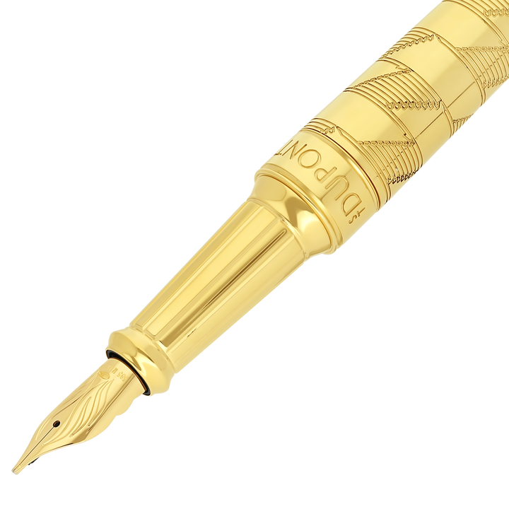 S.T. Dupont Monogram 1872 Eternity XL Gold - Fountain Pen