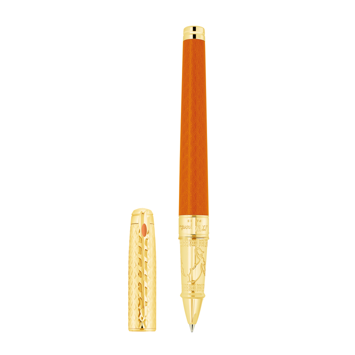 S.T. Dupont Line D Eternity Game Of Thrones Premium Collection Fire Orange - Rollerball