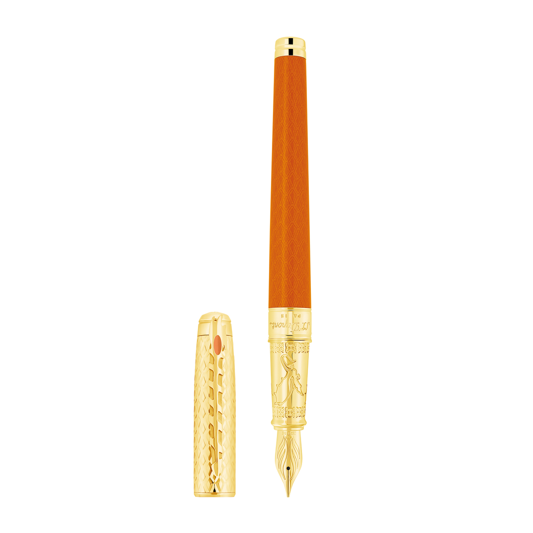 S.T. Dupont Line D Eternity Game Of Thrones Premium Collection Fire Orange - Fountain Pen