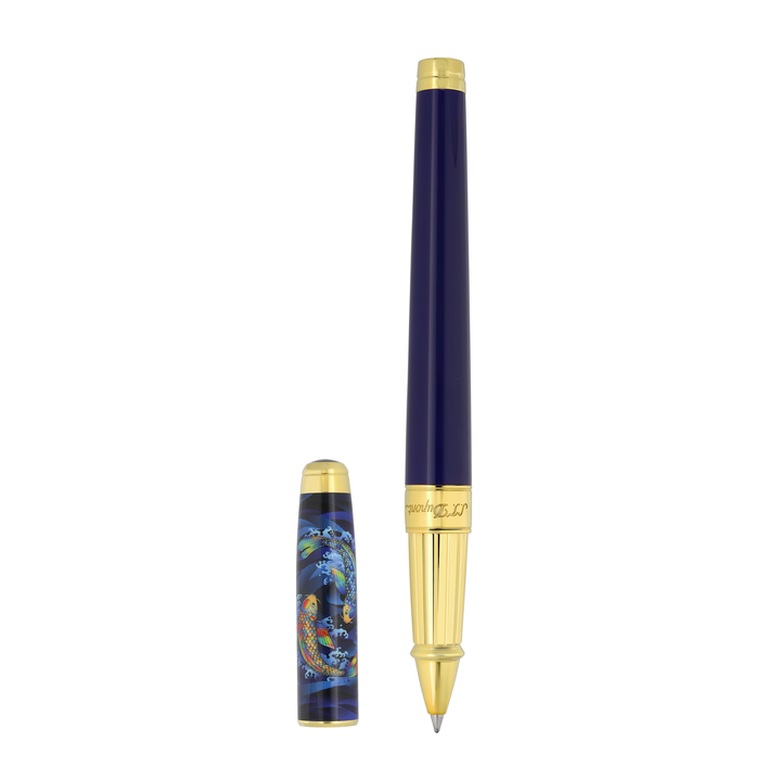 S.T. Dupont Line D Eternity Large Koi Fish - Rollerball