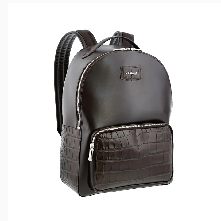 S.T. Dupont Line D Croco Dandy Backpack