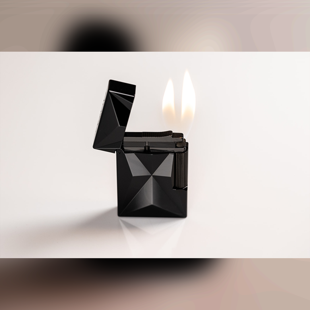 S.T. Dupont Fire X Line 2 Small Black Lighter