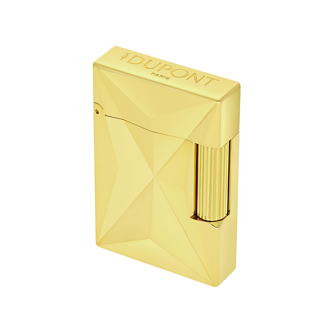 S.T. Dupont Fire X Line 2 Small Golden Lighter