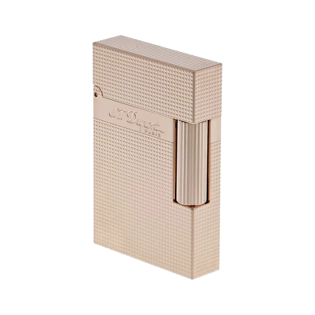 S.T. Dupont Ligne 2 Small Perfect Cling Diamond Head Rose Gold Lighter