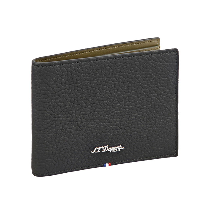 S.T. Dupont Black Grained Neo Capsule 6-Card Wallet