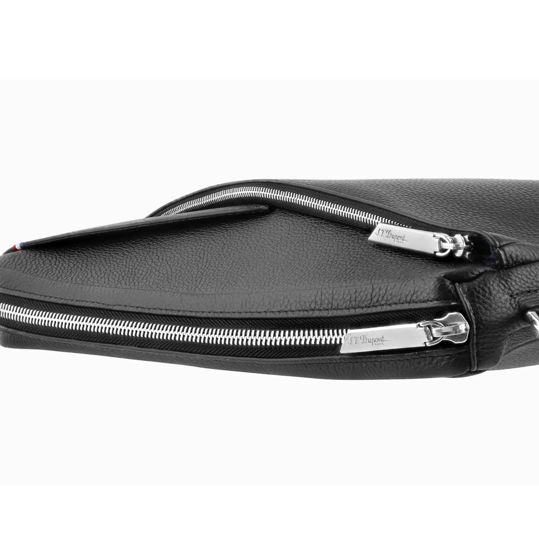 S.T. Dupont Black Grained Neo Capsule Pouch