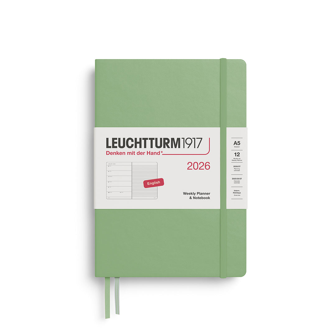 Leuchtturm Weekly Planner & Notebook 2026