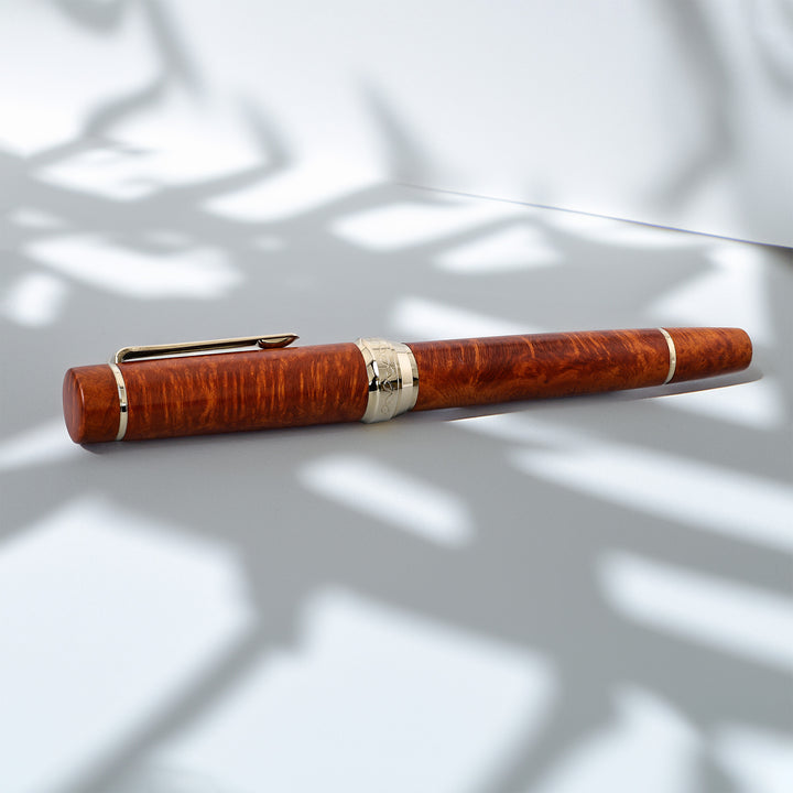 Sailor 90th Anniversary Mannenhitsu Doraku Briar Fountain Pen