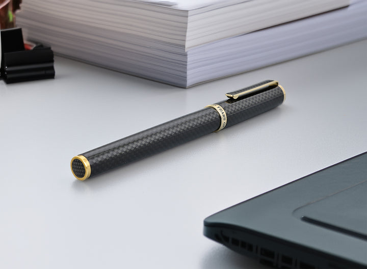 Sailor Profit 75th Anniversary Carbon Fiber Fountain Pen – 1986 Limited Edition