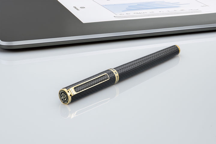 Sailor Profit 75th Anniversary Carbon Fiber Fountain Pen – 1986 Limited Edition