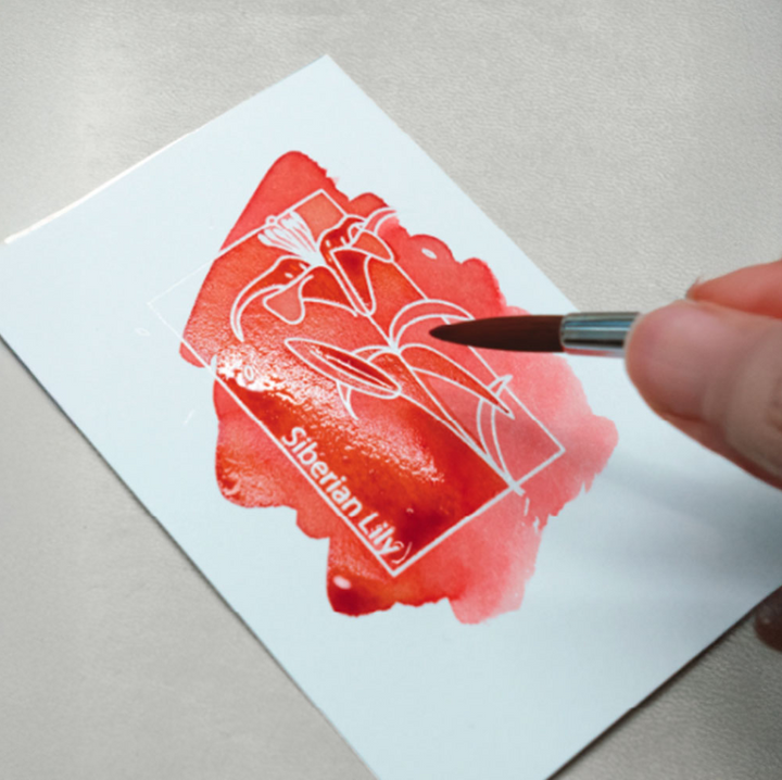 Colorverse Ink Art Card - Wildflower Series