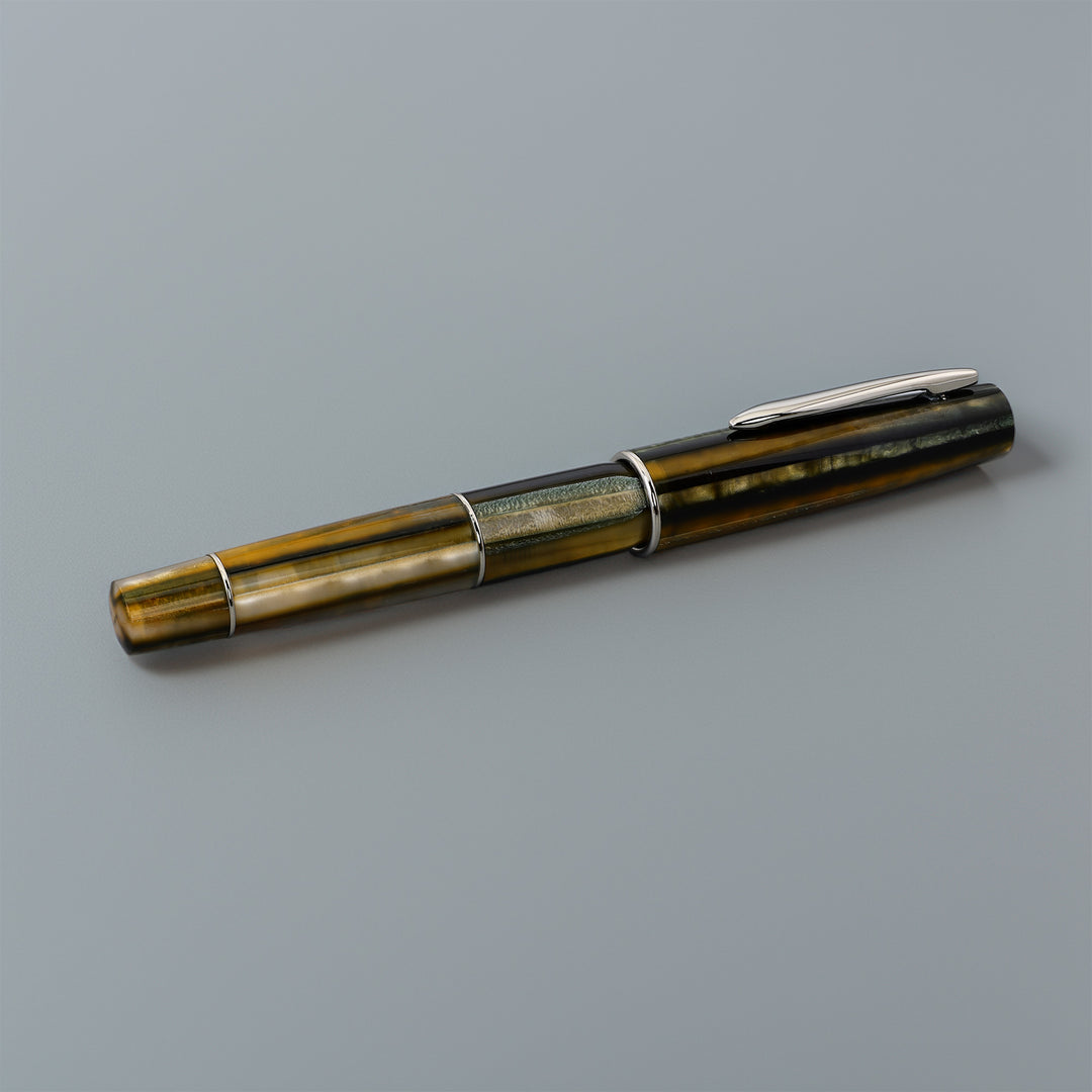 Stipula Duetto Seaweed Green Rollerball