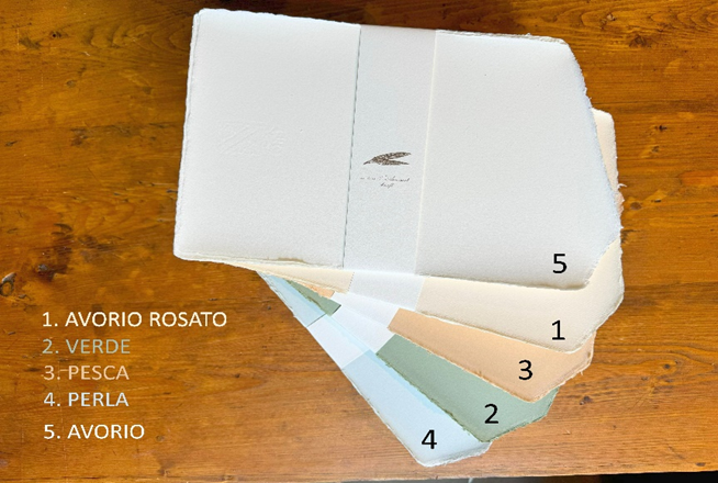 Amalfi Paper LR Invitation Sheet | AMATRUDA ITALY