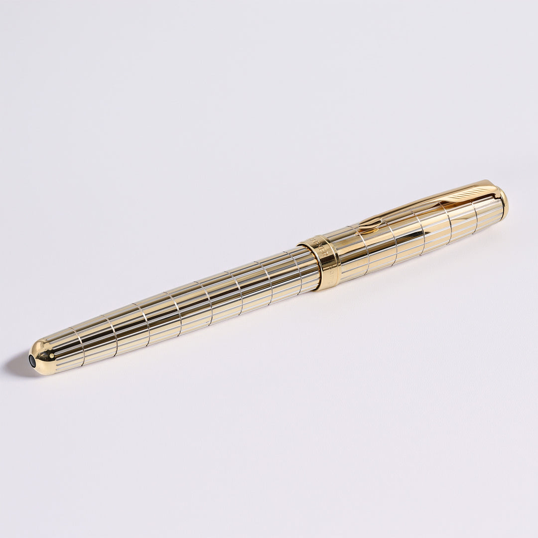 Parker Sonnet Crocodile Vermeil SE Fountain Pen