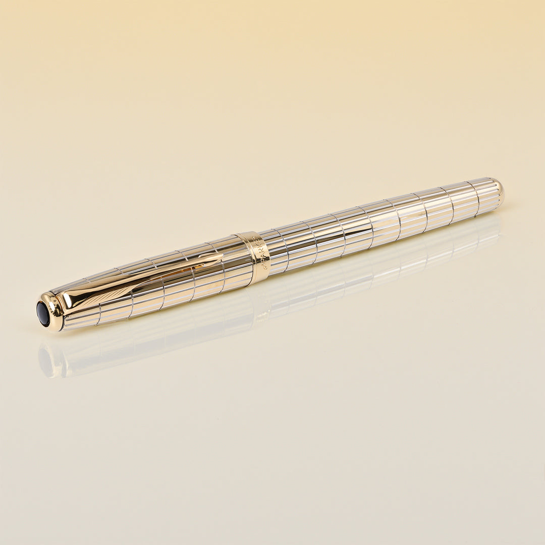 Parker Sonnet Crocodile Vermeil SE Fountain Pen