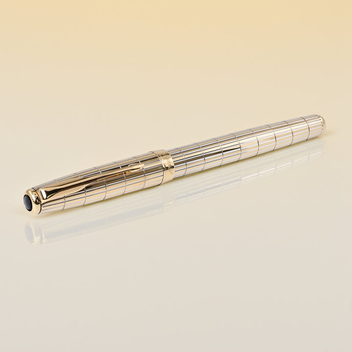 Parker Sonnet Crocodile Vermeil SE Fountain Pen